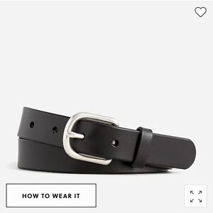 J Crew Kids' leather belt AW434